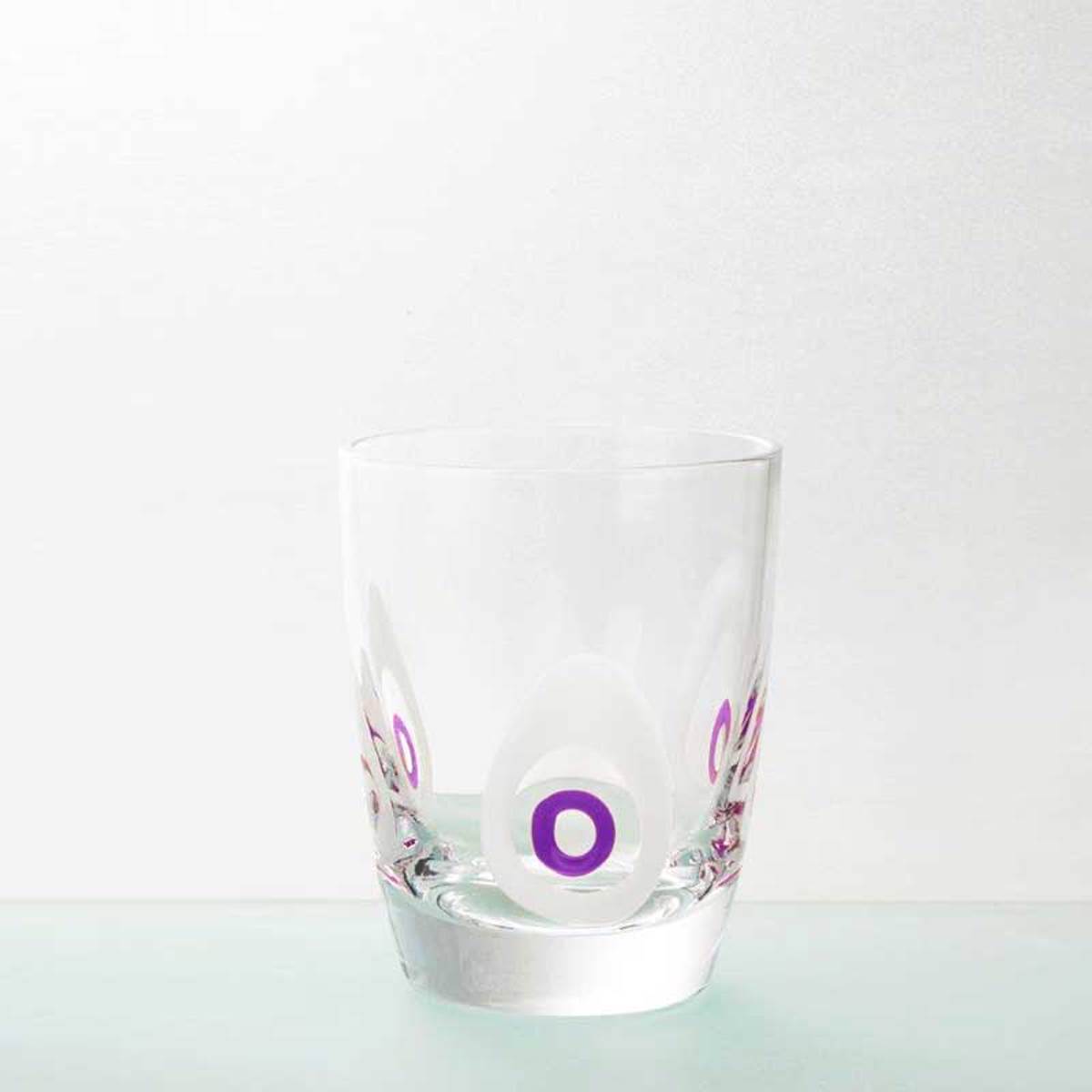 Cryspo Trio Set 6 Temaxion Potiri Ouiski apo Fusito Gyali 'POUA AMETHYST' 5211252